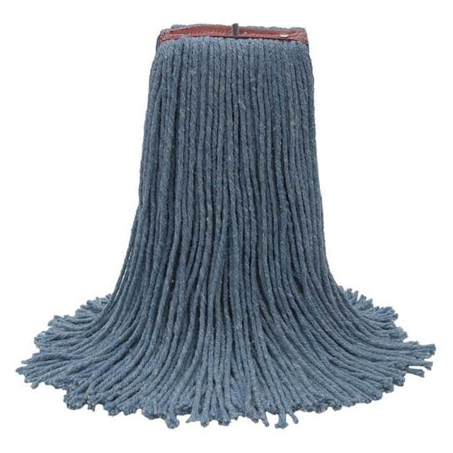 Wet Mop Cut: Screw On, Large, Blue Mop, Cotton & Synthetic MPN:7841