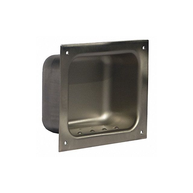 Soap Dish Silver 6 in W MPN:SP-13