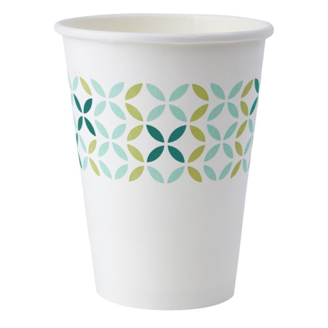 Highmark Hot Coffee Cups, 12 Oz, Pack Of 50 (Min Order Qty 12) YCC12PK Disposable Tableware