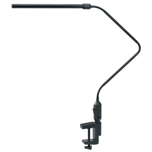 Realspace LED Gooseneck Lamp, Adjustable, 22-1/2inH, Black (Min Order Qty 2) VSL092N