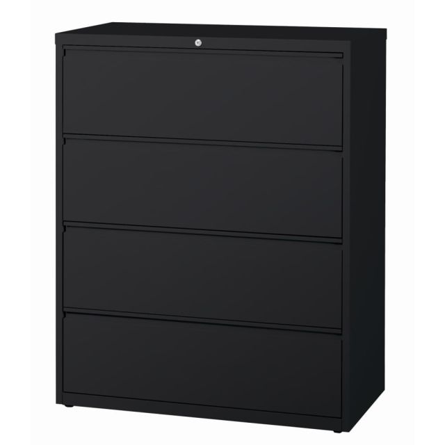 WorkPro 42inW Lateral 4-Drawer File Cabinet