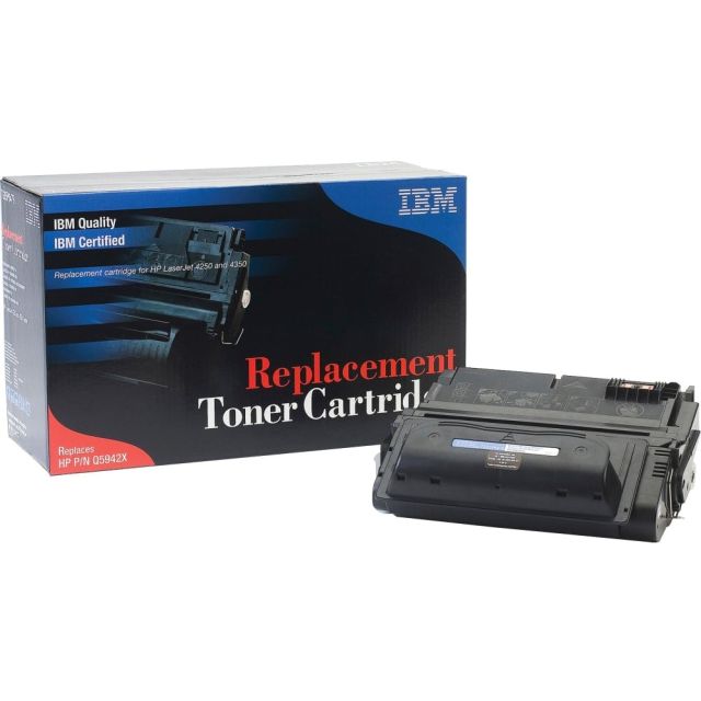 Turbon Remanufactured High-Yield Black Toner Cartridge Replacement For HP 42X, Q5942X MPN:TG85P6479