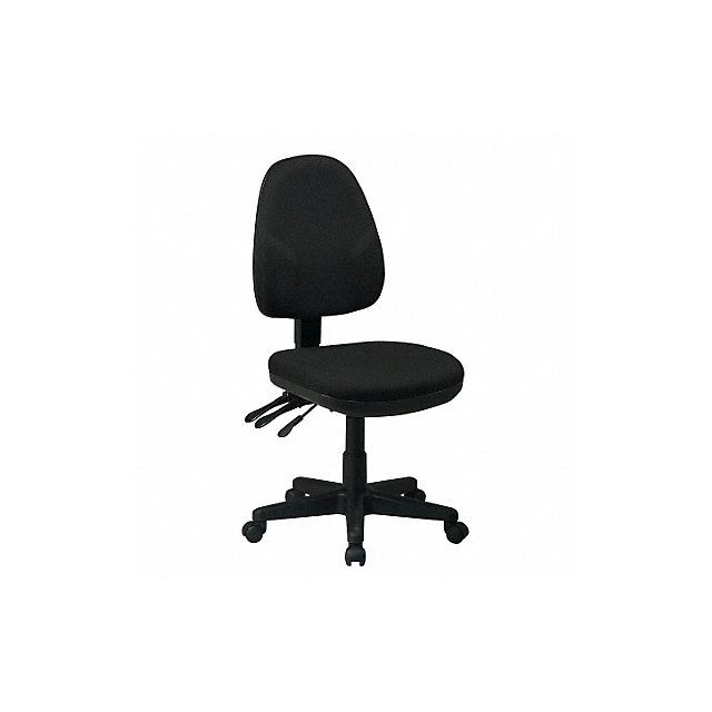 Desk Chair Fabric Black 15-20 Seat Ht MPN:36420-231