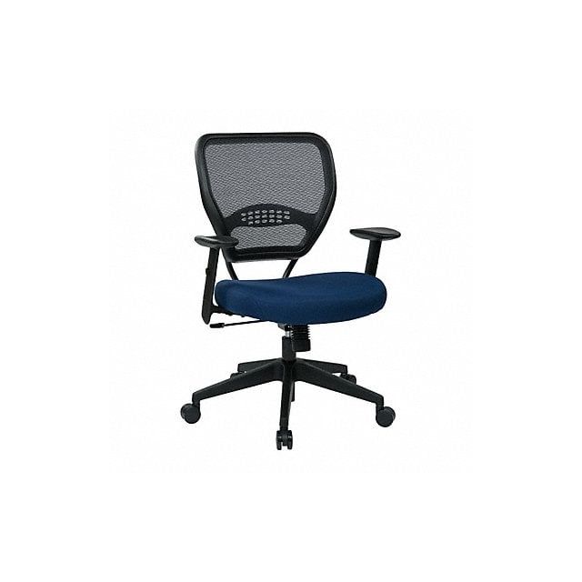 Desk Chair Fabric Navy 19-23 Seat Ht MPN:55-7N17-225