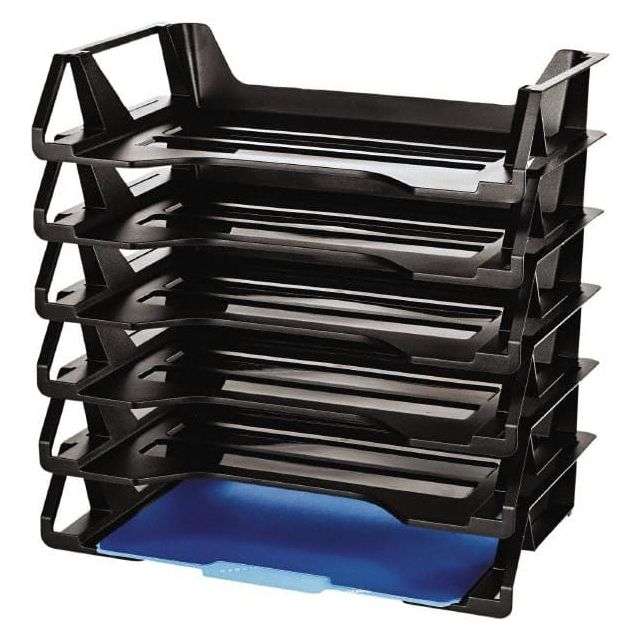 Desktop Kits, Organizer Type: Desk Tray , Color: Black , Overall Depth: 8.88in , Overall Width: 15.13in  MPN:OIC26212