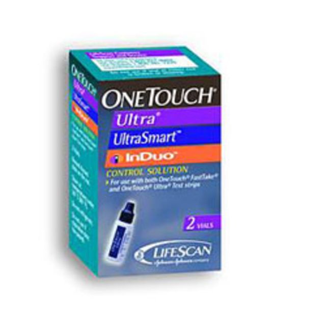 OneTouch Ultra Control Solution, Box Of 2 (Min Order Qty 3) 70010458 Medical Supplies