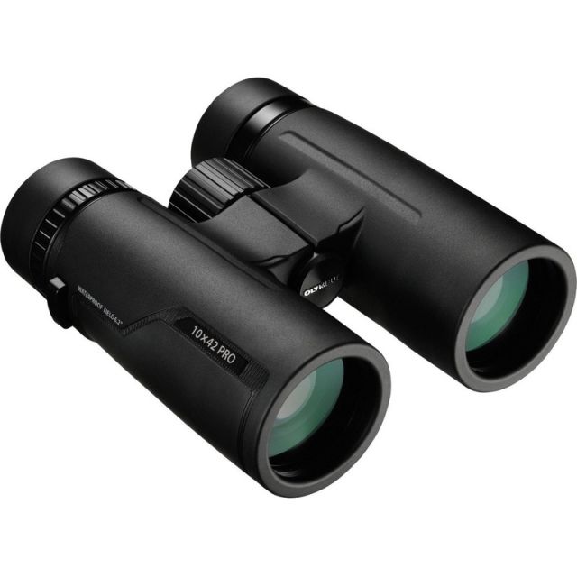 Olympus 10x42 Pro Binocular - 10x 42 mm Objective Diameter - Roof - Diopter Adjustment MPN:V501021BU000