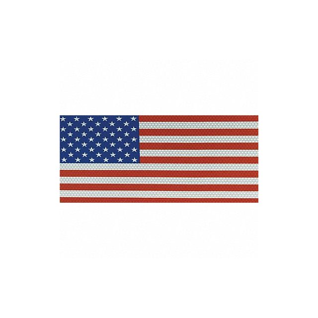 American Flag Decal Reflect 14x7.75 18377 Vehicle Cleaning