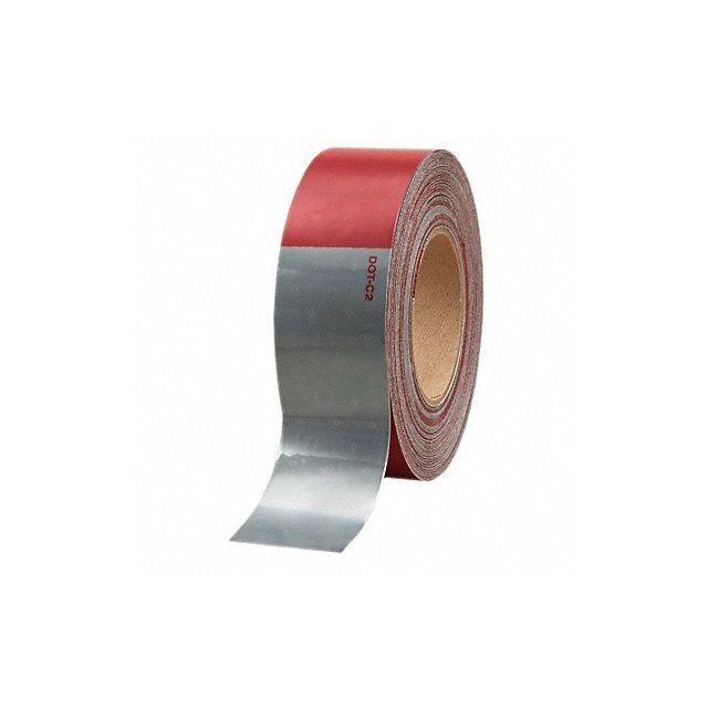 Reflective Tape W 2 In White/Red MPN:19160