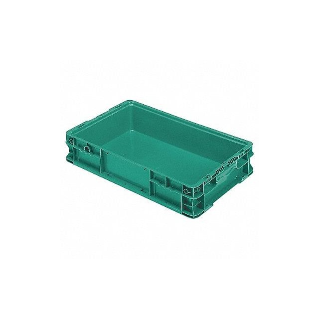 E7303 Straight Wall Ctr Green Solid PP MPN:NSO2415-5 Green