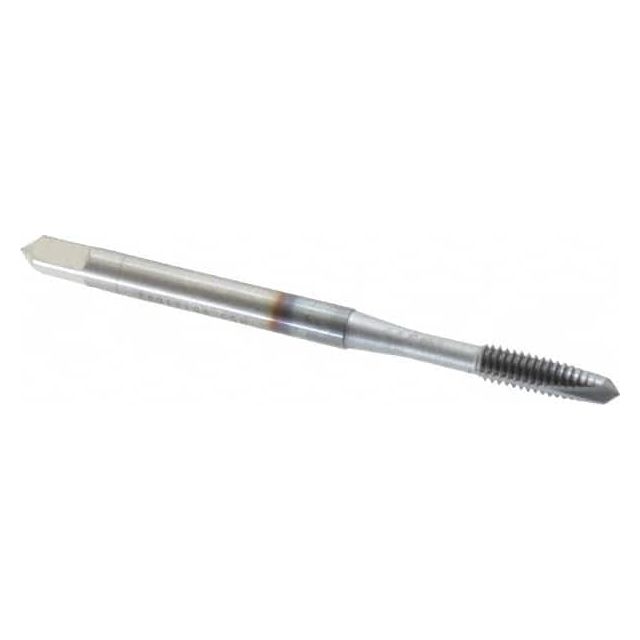 Spiral Point Tap: #6-40 UNF, 2 Flutes, Plug, 2B/3B Class of Fit, High Speed Steel, TiCN Coated MPN:1207608