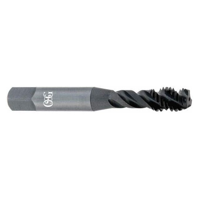 Spiral Flute Tap: M10x1.00 Metric Fine, 3 Flutes, Modified Bottoming, Vanadium High Speed Steel, Oxide Coated MPN:2994701