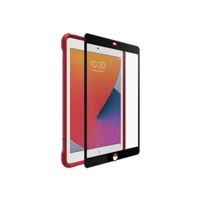 OtterBox Unlimited Series - Pro Pack - protective case for tablet - clear, bold red - for 77-81483