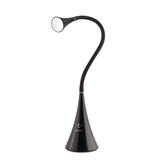 OttLite FlexNeck Desk Lamp, Adjustable Height, 26-7/8inH, Black A59G5B-FFP Lighting