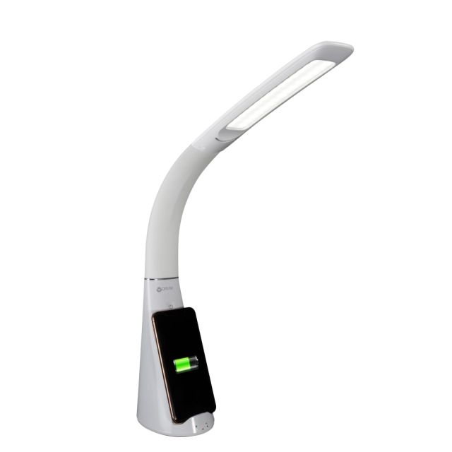 OttLite Wellness Series Purify LED Sanitizing Desk Lamp With Wireless Charging MPN:SCNQC00S