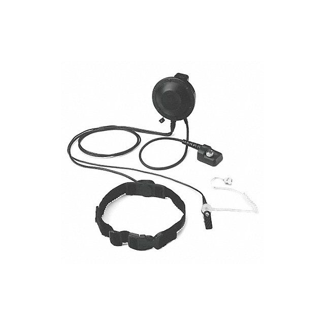 THROAT MICROPHONE WITH 80 MM PTT MPN:V1-T12MF117