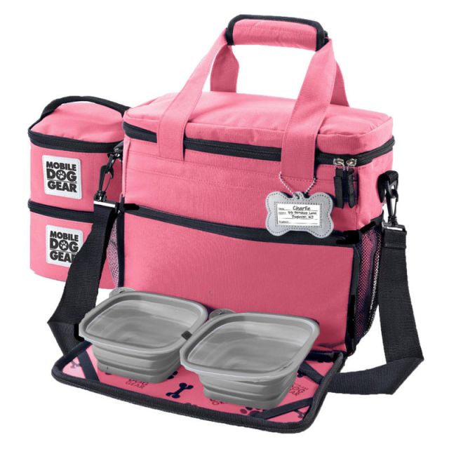 Overland Dog Gear Week Away Bag For Small Dogs, Pink MPN:ODG28