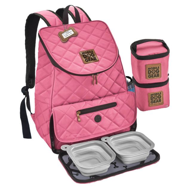 Overland Dog Gear Weekender Backpack, Pink MPN:ODG81