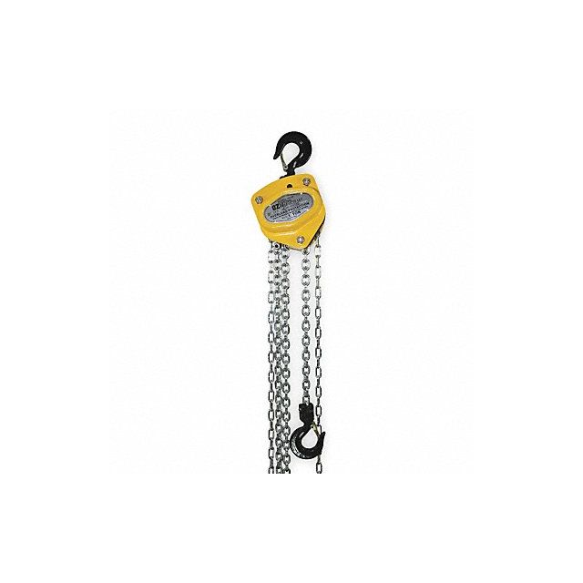 Manual Chain Hoist 2000 lb Lift 10 ft. MPN:OZ010-10CHOP