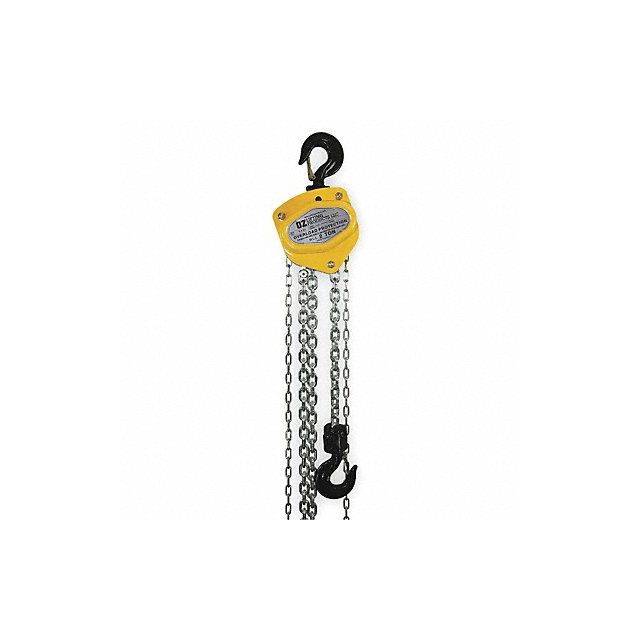 Manual Chain Hoist 4000 lb Lift 10 ft. MPN:OZ020-10CHOP
