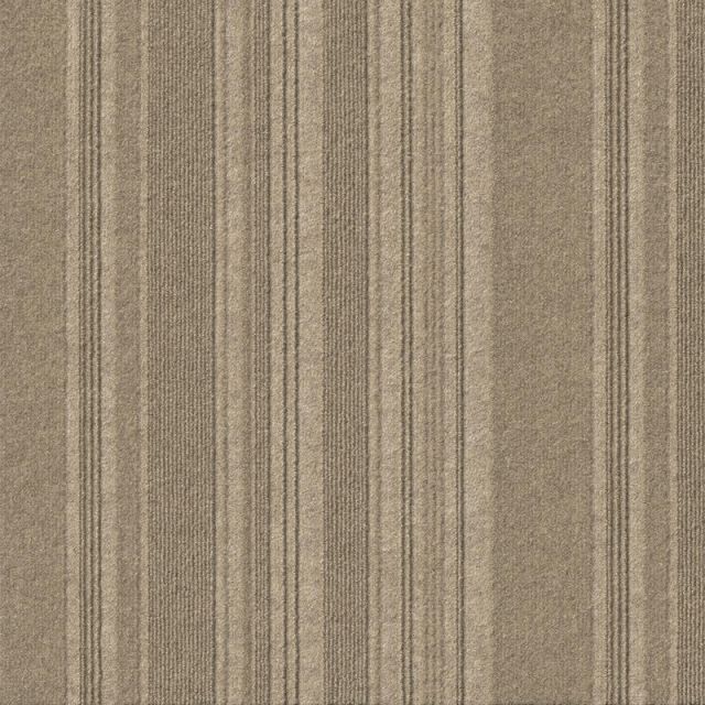 Foss Floors Couture Peel & Stick Carpet Tiles, 24in x 24in, Taupe, Set Of 15 Tiles MPN:7SDMN4015PK