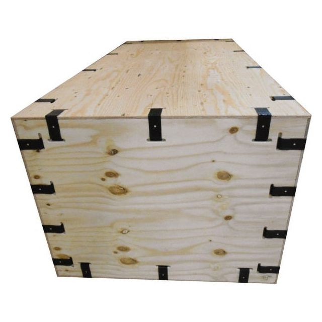 Bulk Storage Container: Collapsible Wood Crate MPN:CL1015X465X36