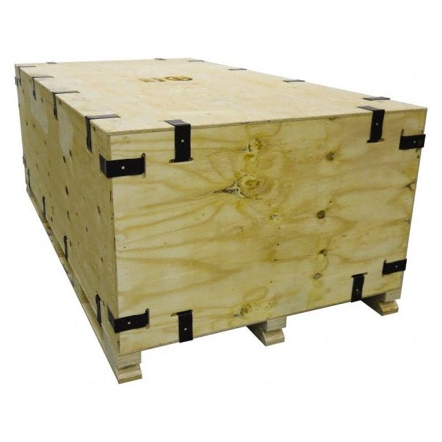 Bulk Storage Container: Collapsible Wood Crate MPN:CL695X395X39