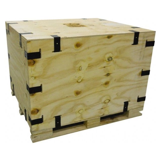 Bulk Storage Container: Collapsible Wood Crate MPN:NBCL45434130