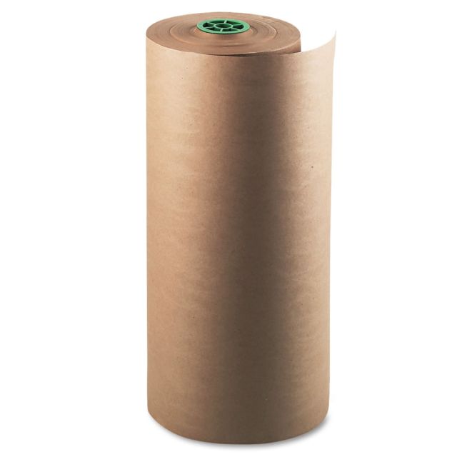 Pacon Kraft Wrapping Paper, 100% Recycled, 50 Lb., 24in x 1,000ft, Brown MPN:5824