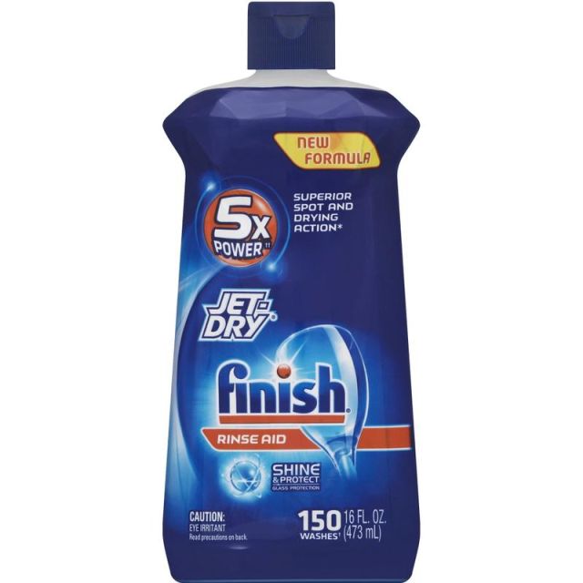 Finish Jet-Dry Rinse Agent, 16 Oz Bottle (Min Order Qty 5) 78826 Household Cleaning Supplies