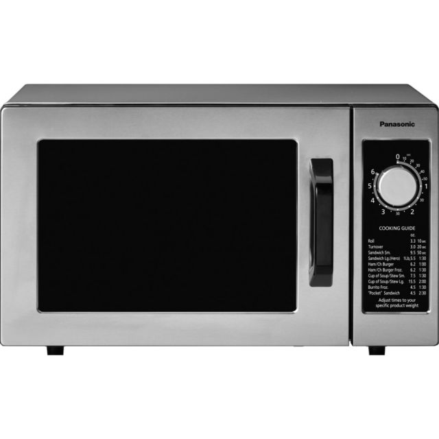 Panasonic 1000 Watt Commercial Microwave Oven NE-1025F - Single - 0.8 ft  Capacity - NE1025F