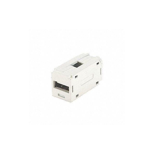Coupler 1P 0.61in W 1.36in L USB 2.0/1.1 MPN:CMUSBAAWH