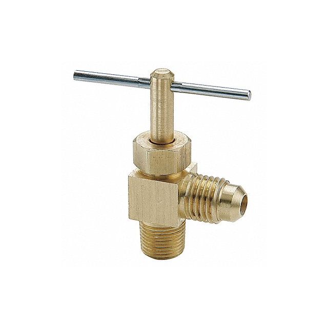 Needle Valve Angld 1/4In Flare-Male Pipe MPN:NV101F-4-2