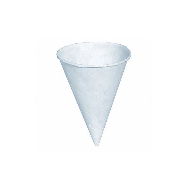 Disposable Cone Cup 4 oz White PK5000 MPN:CUPC4OZ