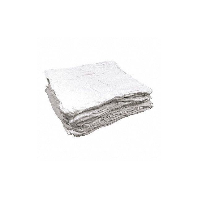 Shop Towel Rags 14 x 14 Natural PK60 MPN:BR108