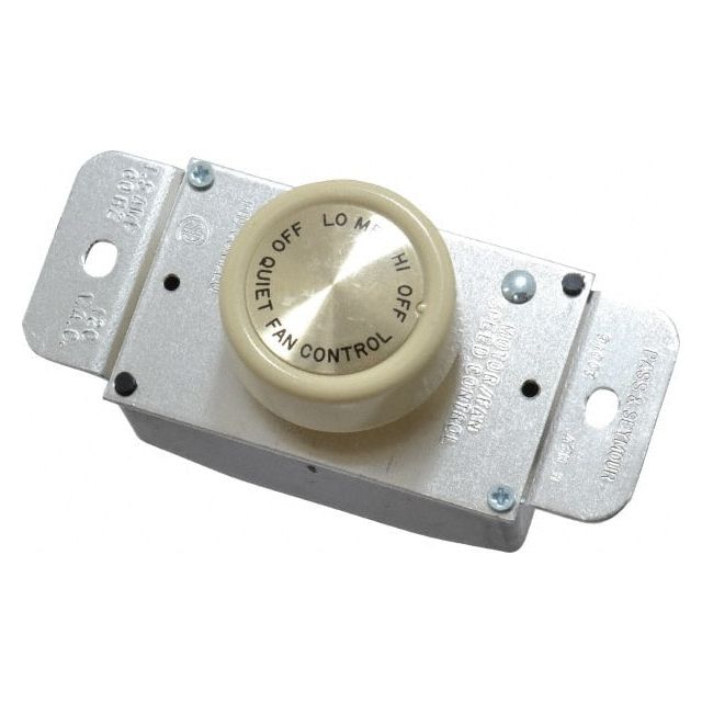 3 Speed, 120 VAC Volt, 1.5 Amp, Fan Speed Control Rotary Switch 94003I Power & Electrical Supplies