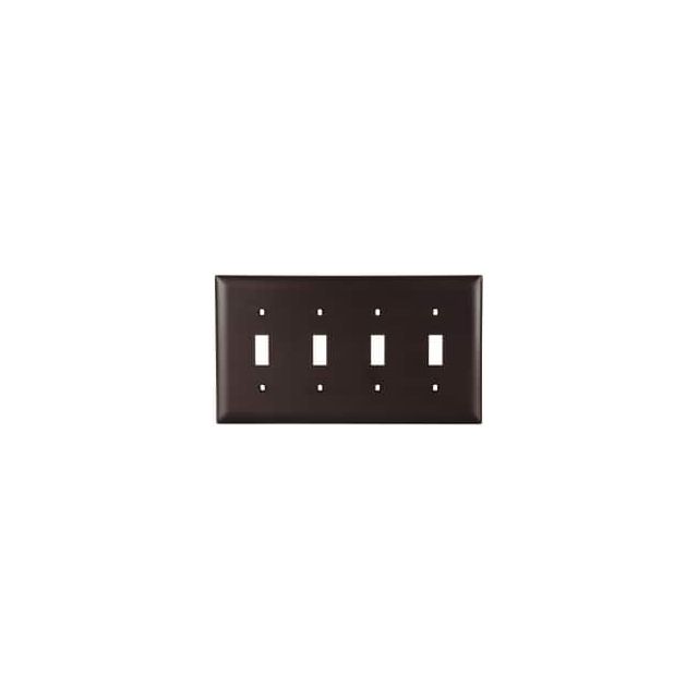 4 Gang, 4-1/2 Inch Long x 8-3/8 Inch Wide, Standard Switch Plate MPN:TP4