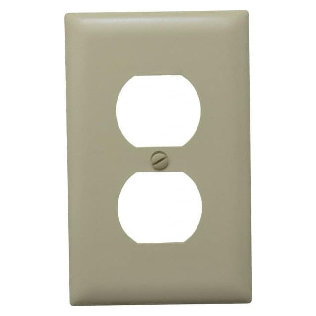 1 Gang, 4-11/16 Inch Long x 2-15/16 Inch Wide, Standard Outlet Wall Plate MPN:TP8I