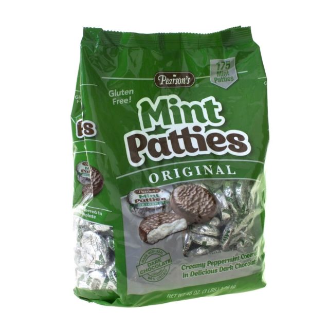 Pearsons Candy Company Mint Patties, Pack Of 175 (Min Order Qty 2) MPN:209-00558