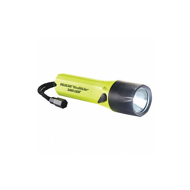 Handheld Flashlight Plastic Yellow 183lm MPN:2460