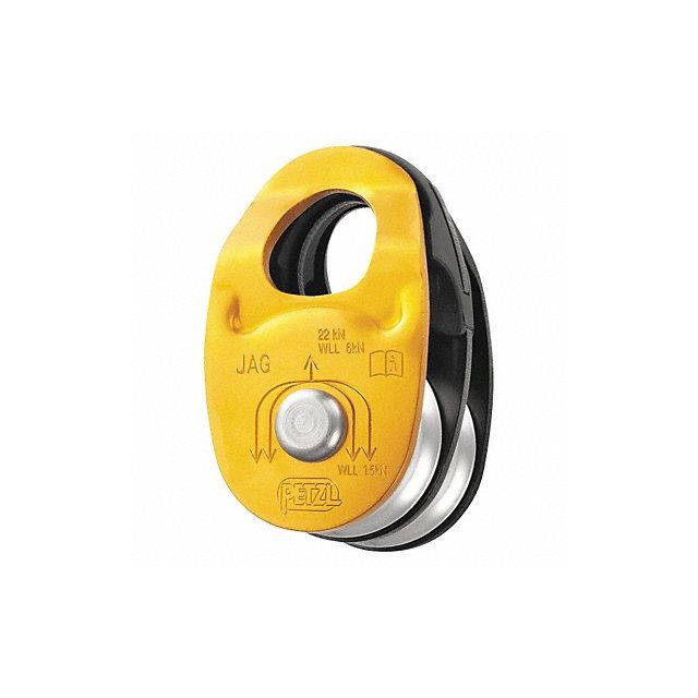 Pulley with Fixed Point 4946 lb Gold MPN:P45