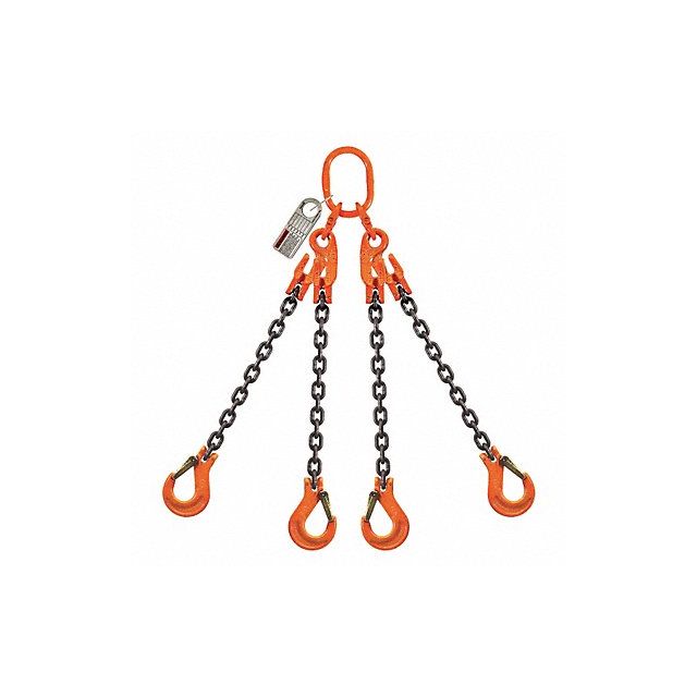 Chain Sling G100 QOSXK Alloy Steel 5 ft. MPN:7G100QOSXK/5