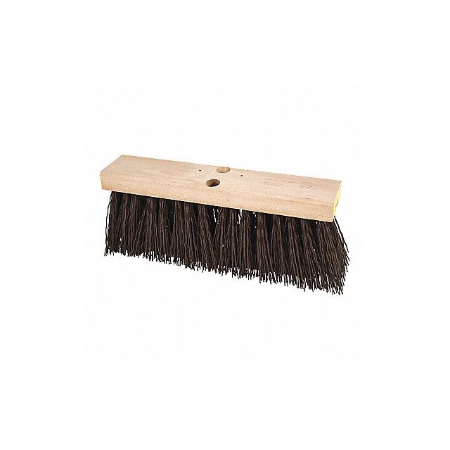 Street Broom Brown Plastic 16 MPN:89348