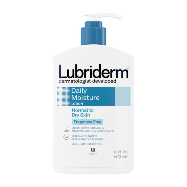 Lubriderm Daily Moisture Lotion, Fragrance-Free, 16 Fl. Oz (Min Order Qty 7) MPN:48323