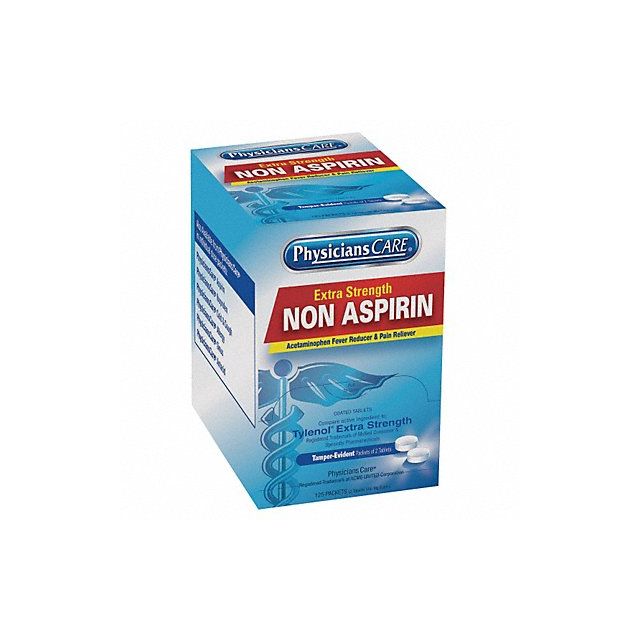 Non-Aspirin Pain Relief Tablet PK125 MPN:40800G
