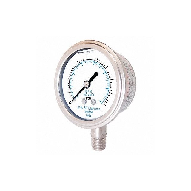 Compound Gauge 30 in Hg Vac to 30 psi MPN:PRO-301L-402CC-01
