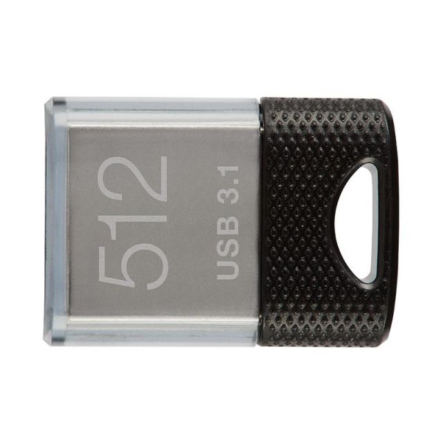 PNY Elite-X Fit USB 3.1 Flash Drive, 512GB, Black/Gray - 200MB/s MPN:P-FDI512EXFIT-GE