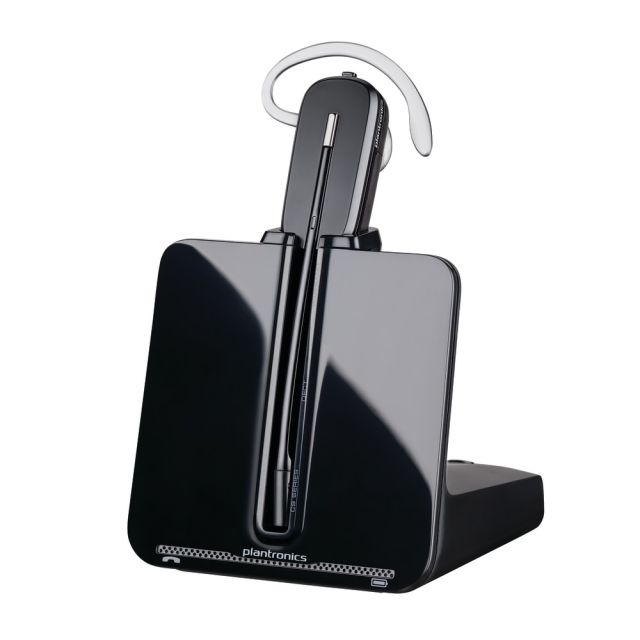 Plantronics CS540 Wireless Office Phone Single-Ear Headset, Black/Silver 84693-01