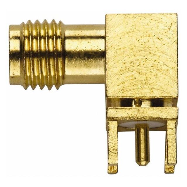 DC-18 GHz, 50 Ohm, Right Angle, Jack Coaxial Connector MPN:72971