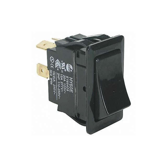 Rocker Switch DPST 4 Connections MPN:2VLR2